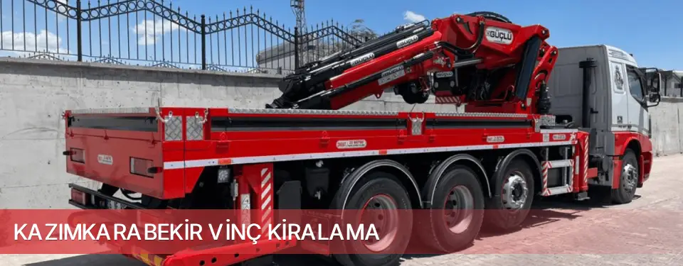 Kazımkarabekir İlçemi Vinç Kiralama